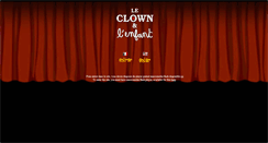 Desktop Screenshot of clown-enfant.com