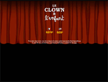 Tablet Screenshot of clown-enfant.com